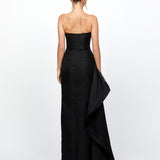 RAIN STRAPLESS CUT OUT GOWN B79D24L