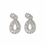 MIRASIA SPARKLE HOOP EARRINGS AT24826