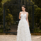 ADELA SWEETHEART PETAL BALL GOWN B41D01L