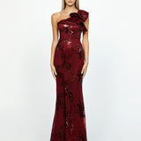 JESSIE ONE SHOULDER GOWN B53D29L