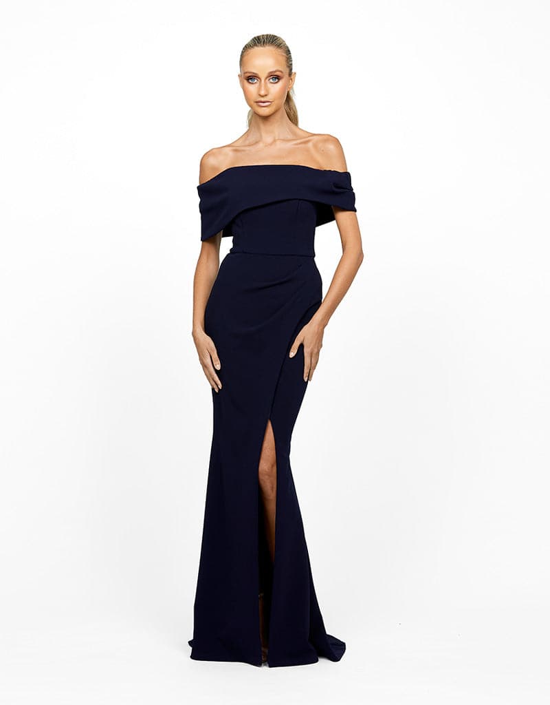 CANDLELIGHT OFF SHOULDER GOWN B55D16LT – Bariano