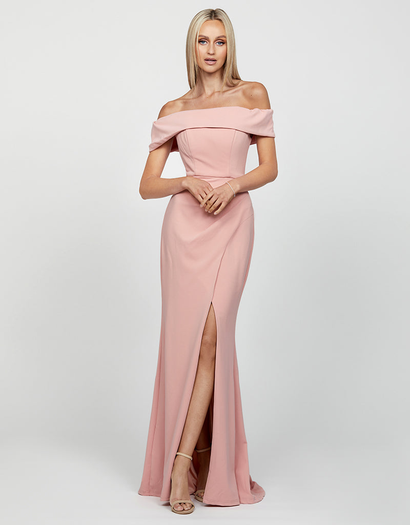 CANDLELIGHT OFF SHOULDER GOWN B55D16LT