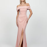 CANDLELIGHT OFF SHOULDER GOWN B55D16LT