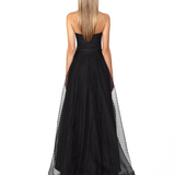 DOTTI HI LOW STRAPLESS BALLGOWN B56D44HL