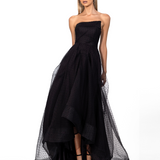 DOTTI HI LOW STRAPLESS BALLGOWN B56D44HL