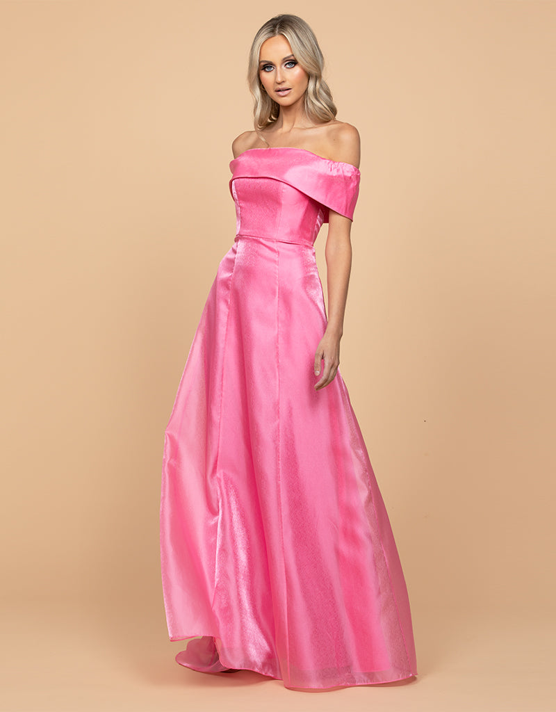 CALLIOPE OFF SHOULDER A LINE GOWN B58AD31L
