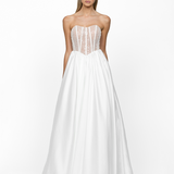 VIVIEN STRAPLESS BALL GOWN B63D23L