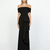 QUINNY OFF SHOULDER GOWN B64D13L