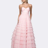 SERENITY SWEETHEART STRAPLESS BALL GOWN B64D15L