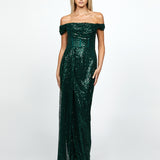 ETHEL COWL GOWN B65D12L