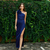 VACATION ASYMMETRIC GOWN B65D26L