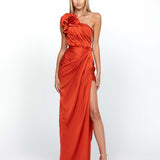 VACATION ASYMMETRIC GOWN B65D26L