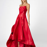 ODETTE ASYMMETRIC HI LO GOWN B66D08HL