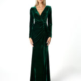 ANGELICA LONG SLEEVE GOWN B84D0345