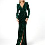 ANGELICA LONG SLEEVE GOWN B84D0345
