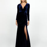 ANGELICA LONG SLEEVE GOWN B84D0345