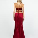 INTY TWO PIECE STRAPPY GOWN B67D29L