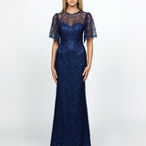 SUZANNA HIGH NECK GOWN B69D10L