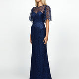 SUZANNA HIGH NECK GOWN B69D10L