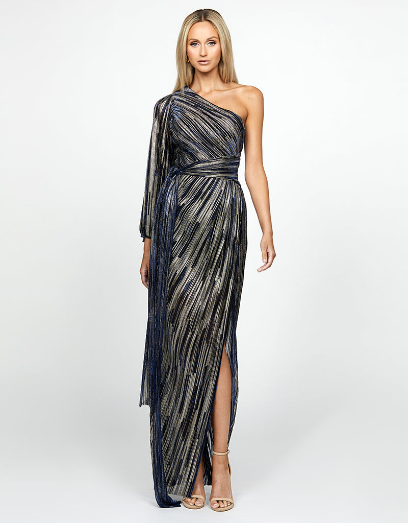 GENESIS ONE SHOULDER GOWN B69D12L