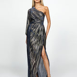 SAMPLE GENESIS ONE SHOULDER GOWN SAMPLE B69D12L