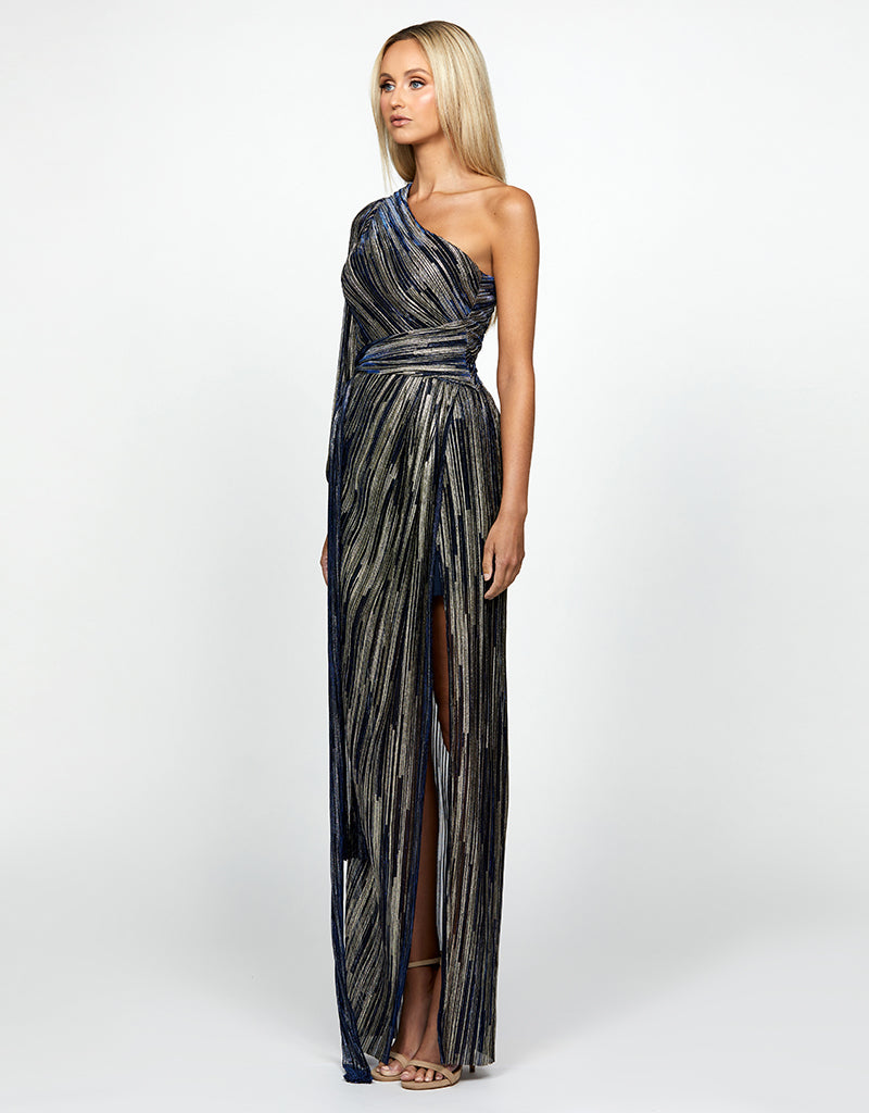 GENESIS ONE SHOULDER GOWN B69D12L