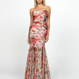 NEVAEH GATHERED ORGANZA GOWN B69D14L