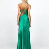 SAMPLE JACLYNN STRAPPY BACK CUT OUT GOWN B69D16L