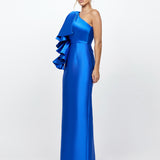 ANNMARIE FRILL SHOULDER GOWN B71D02L