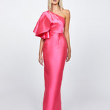 ANNMARIE FRILL SHOULDER GOWN B71D02L