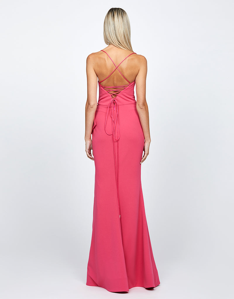 DIXIE STRAPPY BACK GOWN B71D11L