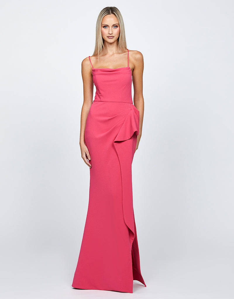 DIXIE STRAPPY BACK GOWN B71D11L