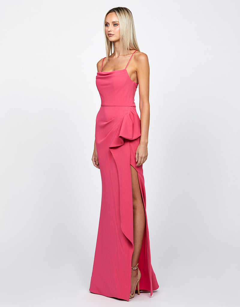 DIXIE STRAPPY BACK GOWN B71D11L