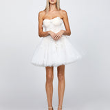 VANESSA APPLIQUED CORSET MINI B71D25S