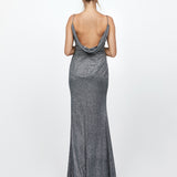 JENNA COWL BACK GOWN B72D52L