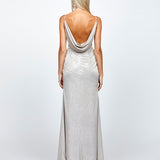 JENNA COWL BACK GOWN B72D52L