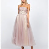 GRACELYN DIAMANTE TEA LENGTH MIDI B72D54S