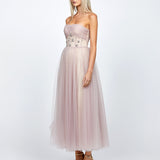 GRACELYN DIAMANTE TEA LENGTH MIDI B72D54S