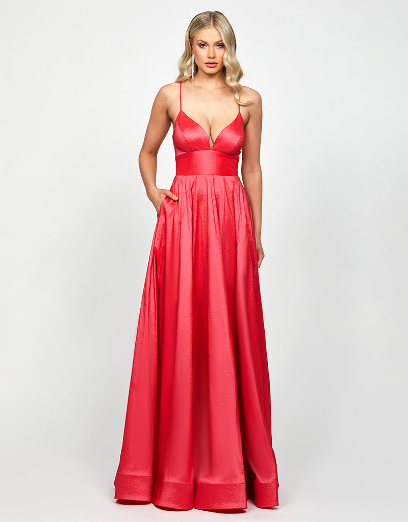 LOLA STRAPPY BACK GOWN B73D34L