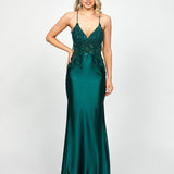 LAYNE FISHTAIL GOWN B73D75L