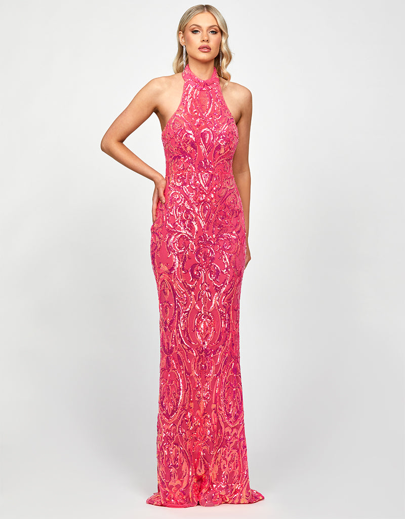 CALISTA HALTER GOWN B73D02L
