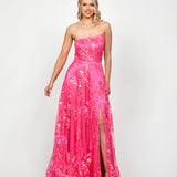 SERRA ASYMMETRIC GOWN B73D04L