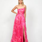 SERRA ASYMMETRIC GOWN B73D04L