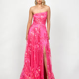 SERRA ASYMMETRIC GOWN B73D04L