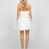 HALLY STRAPLESS MINI WITH BELT B73D24S