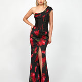 DALLAS ONE SHOULDER GOWN B73D29L
