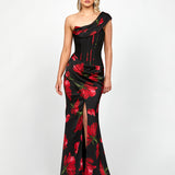 DALLAS ONE SHOULDER GOWN B73D29L