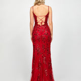 ESTONIA CUT OUT GOWN B73D85L