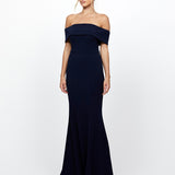 ZOLA OFF SHOULDER GOWN B73D33LNT