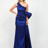 CHLO ASYMMETRIC GOWN WITH TRAIN B73D35L